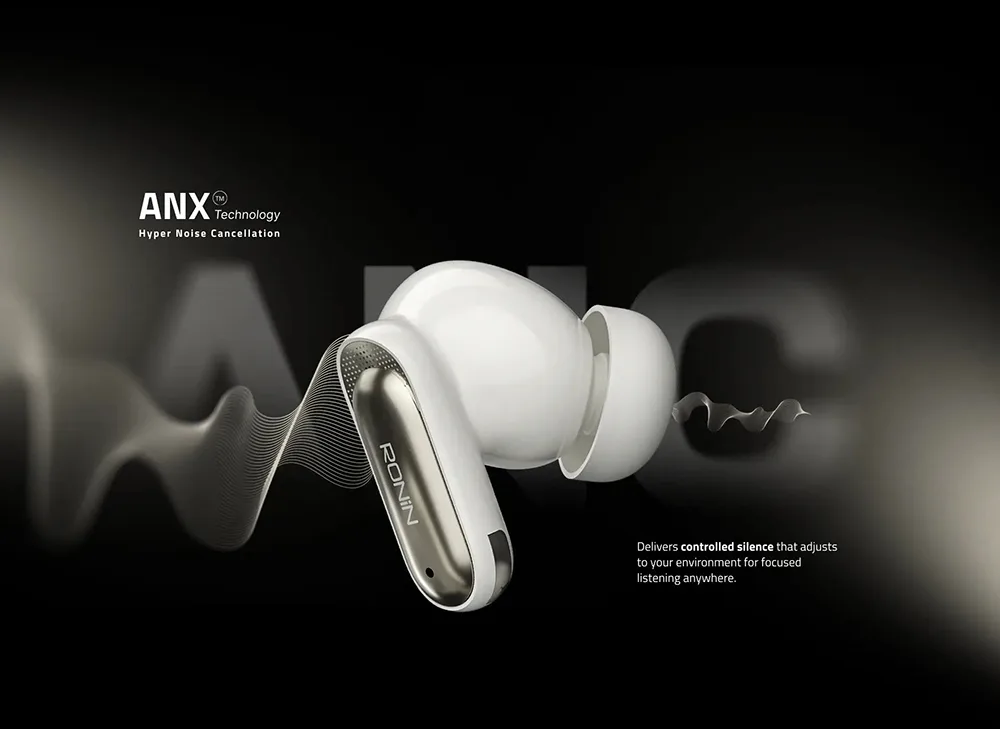 Eminence Ronin R-7050 Wireless Earbuds available on Flexy Bay