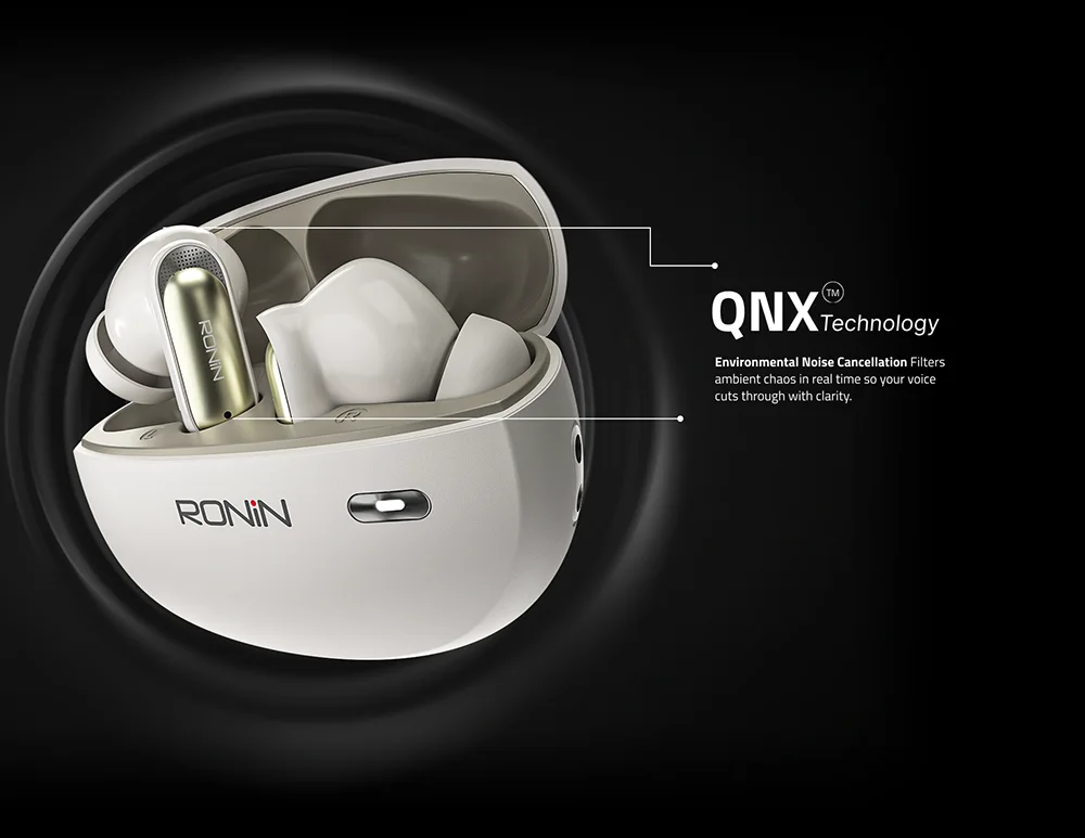 Eminence Ronin R-7050 Wireless Earbuds available on Flexy Bay